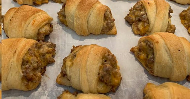 Sausage Cream Cheese Crescents