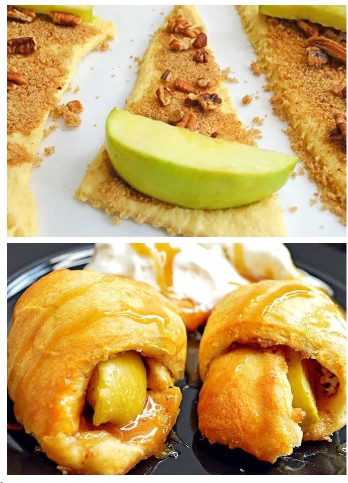 Crescent Roll Apple Pie Bites Recipe