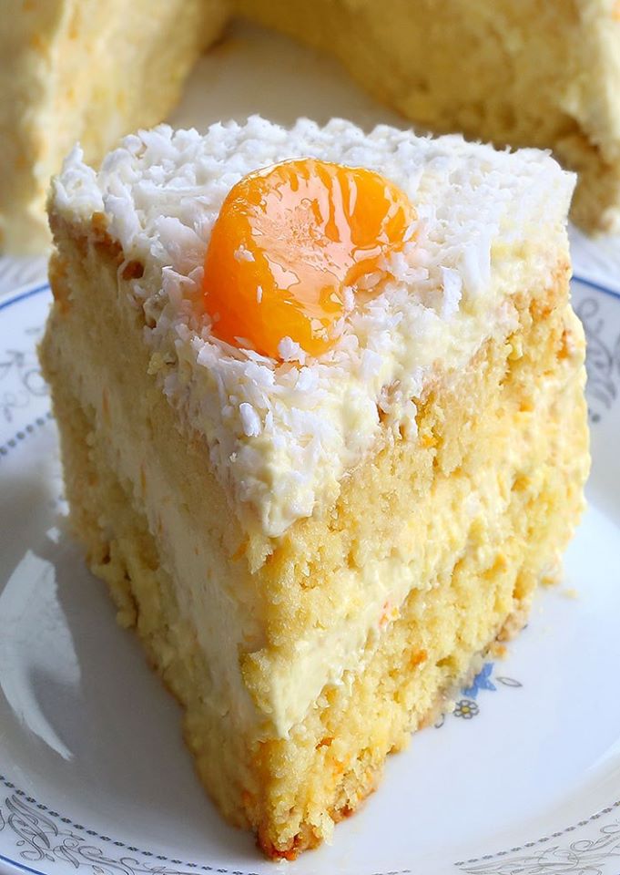 Orange Coconut Cake