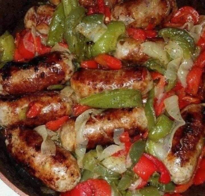 Sausage Peppers and Onions